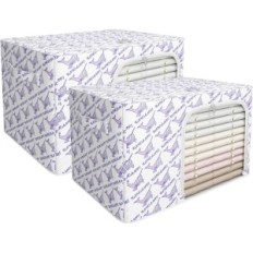 Caja de almacenamiento de algodón reforzado con Kancampi, 4 PCS.