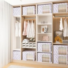 Boîte de rangement en coton renforcé de Kancampi, 4 pcs.