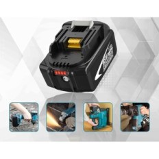 Skup od 2 topbatt 18V 5500mah BL1860B baterija s LED, izložbom