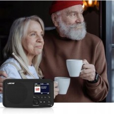 Másodlagos mobil rádió Bluetooth DAB / FM, 2.41 "'4000mAh microSD / TF / AUX LEICKE