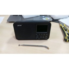 Použité prenosné Bluetooth DAB / FM Radio, 2,41 '' 4000MAH MicroSD / TF / AUX LEICKE