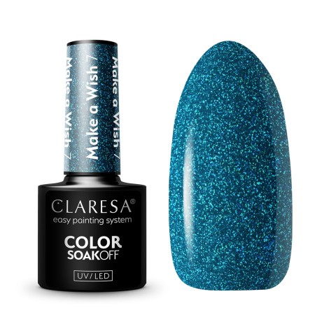 CLARESA Vernis Hybride Make a wish 7 - 5g — ensemble présenté