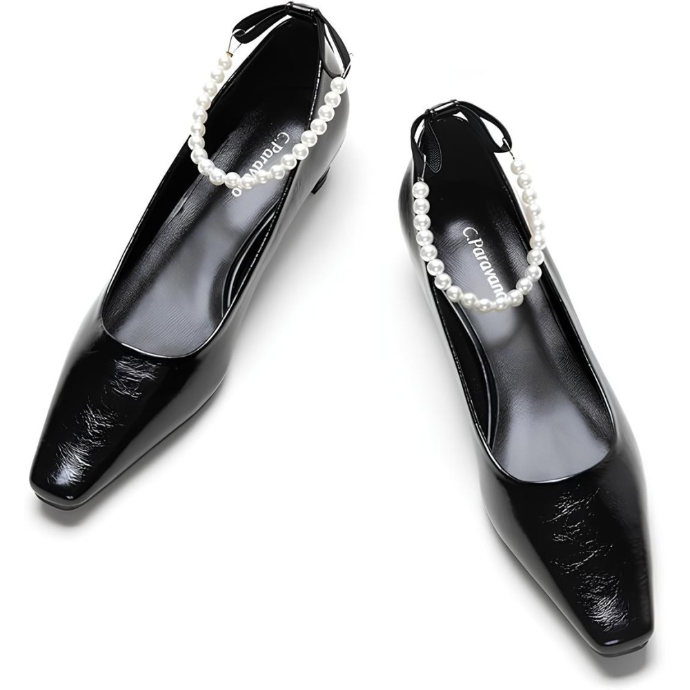 Pompe da donna C.Paravano Con un dito chiuso, C9-Black-42