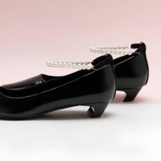 Bombas femininas C.Paravano Com um dedo fechado, C9-Black-42