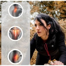 Thermal Vest Muawo miehille ja naisille, jopa 55 ° C, L, käytetty