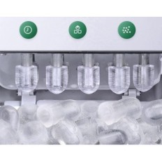 Ice Machine Fooing 2L Fast Cubes 6 min LED-skjerm, utstilling