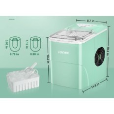 Ice Machine Fooing 2L Fast Cubes 6 min LED displej, výstava