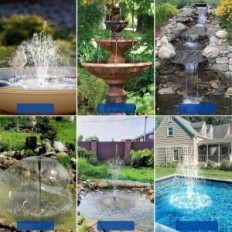 Biling 25W Pond Pump med et 5 meter kabel til en vandpcher og springvand med et roligt og effektivt arbejde, udstilling