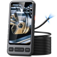 Endoscope saugovo 5 "IPS ekrano kamera su apšvietimu 1080P 16.5ft