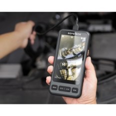 EndoScope depust 5 "IPS Screen Camera med belysning 1080p 16.5ft