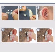 Hearing Aids Delmicure VHP-1804 32 Channels 4 White modes for adults