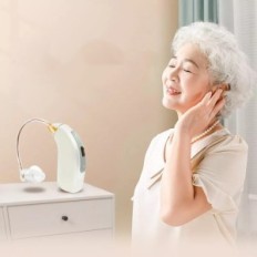 Aides auditives Delmicure VHP-1804 32 canaux 4 modes blancs pour adultes