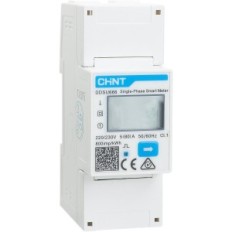 CHNT DDSU666-CT jednofazowy elektroniczny inteligentny licznik energii