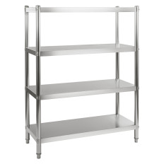Rack iz nerjavečega jekla Gastronomske 120x48.5x155cm