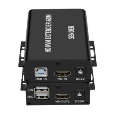 Extension HDMI KVM DAGIJIRD 1080P USB RJ45 60m PC Tastiera del mouse