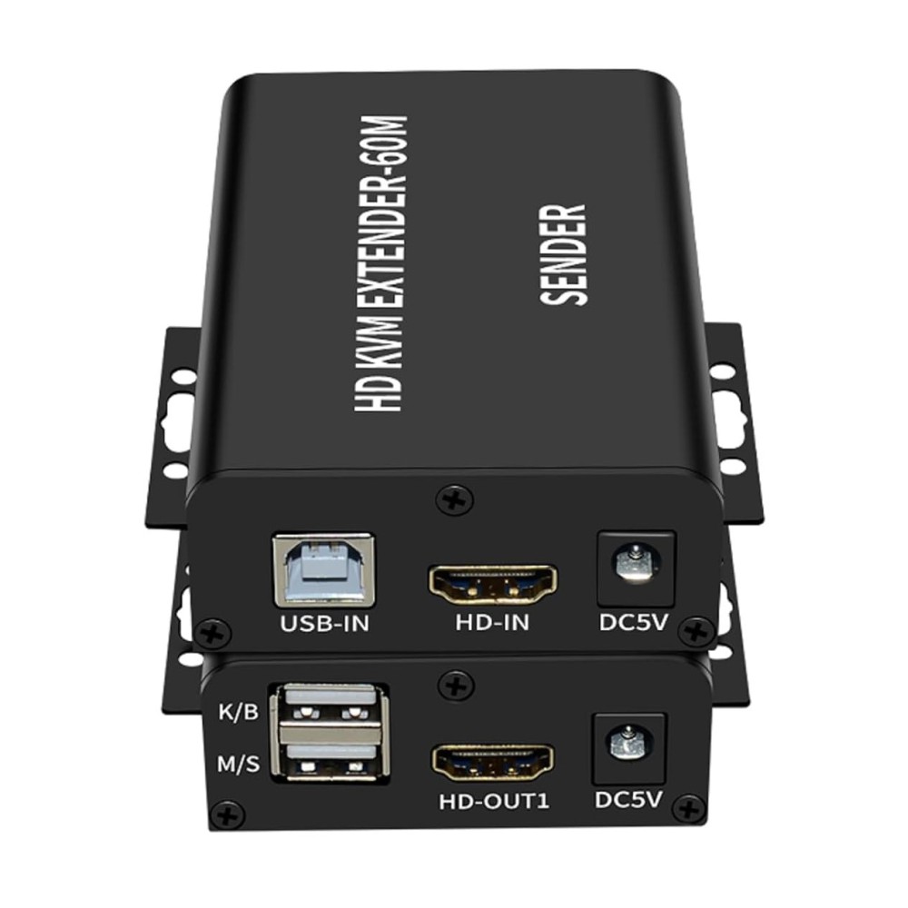 HDMI-Erweiterung KVM Dagijird 1080P USB RJ45 60M PC-Maus-Tastatur