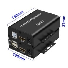Rozšíření HDMI KVM Dagijird 1080p USB RJ45 60m PC Klávesnice myši