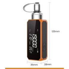 Digitális vákuummérő Elitech, HVAC / auto, 1 ~ 19,000 mikron, 1 / 4 "SAE sérült