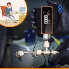 Aspiratore digitale Eliteech, HVAC / AUTO, 1 ~ 19000 micron, 1/4 "SAE danneggiato