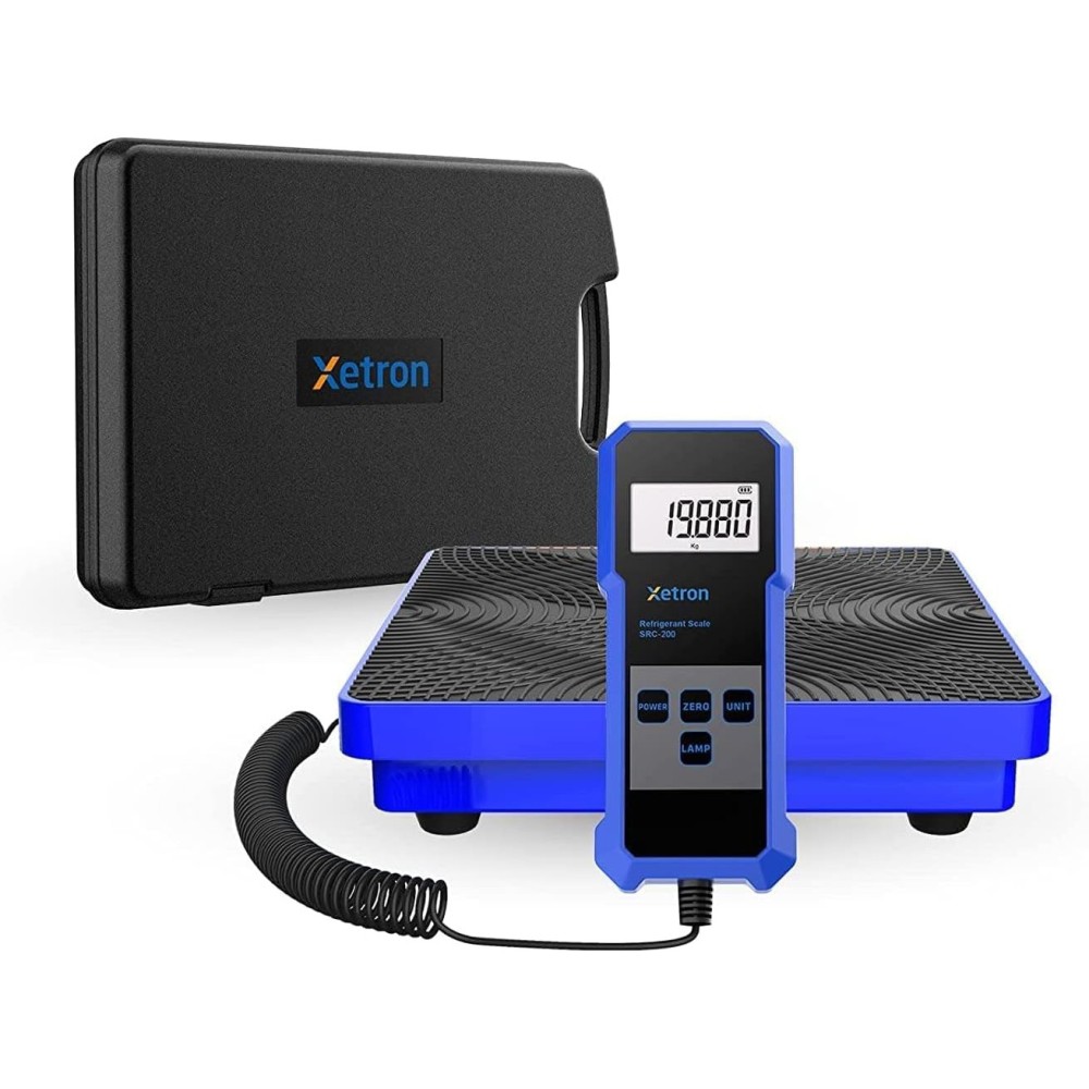 XETRON SRC-200-kylmäaineen paino, 100kg sähköinen LCD, LVI