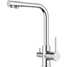 Batteria da cucina Foreius EUKF61CH, 3-way, acciaio inossidabile, fiera Chrome