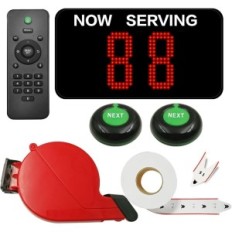 Used Ticket System Waiting Wireless Cysside Display