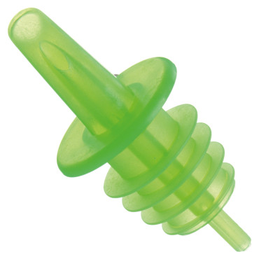 Despeje o dispensador para a garrafa de álcool 3 cores definido 6pcs.