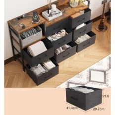 Kitcher Disc-0156, 2 USB-Anschlüsse und 2 Buchsen, 132 x 30 x 88 cm, verwendet