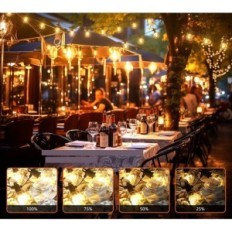 LED lamps Kawaya 23 m waterproof garden garlands for external decoration