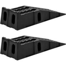 Rampas de plástico para Katsu Garage 161923, para servicio de automóviles, 2 piezas