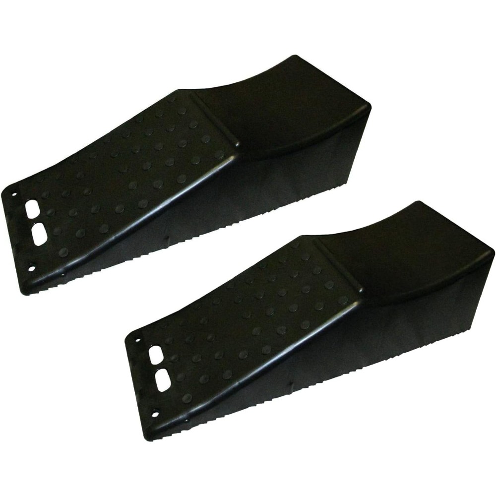 Plastic KATSU ramps 161919, 2 pcs, durable for garage and cars, used