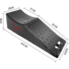 Plastic KATSU ramps 161919, 2 pcs, durable for garage and cars, used