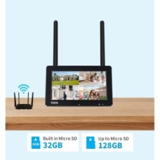 5 MP Tonton M0719HN4 cameras set with a 7-inch monitor, 30 MP exhibition