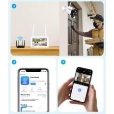 Zestaw kamery 5 MP Tonton M0719HN4 z monitorem 7 cali,  30 MP Powystawowy