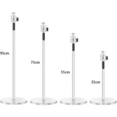 Stand de l'exposition pour le projecteur QWall 30-100 cm Porte-sols réglable gris pour le projecteur