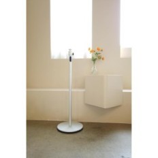 Stand de l'exposition pour le projecteur QWall 30-100 cm Porte-sols réglable gris pour le projecteur