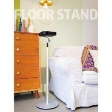 Exhibition Stand for QWALL projector 30-100 cm Gray adjustable floor holder for projector