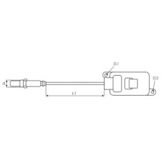 Másodkéz Nox AS- PL NOx9350 érzékelő Nox katalitikus rendszerhez