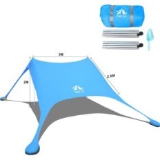 Ei rand telk komplekt rannalaagise kämping Camping UPF50 +