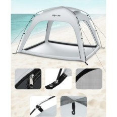 Tienda de playa Glymnis BT-SD02 para 3-4 personas, UPF 50+, al parque, camping