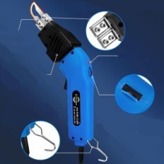 Elektrisk kniv for Styrofoam 80W kommer med 4 kniver, 0-500 ° C, 220-240V