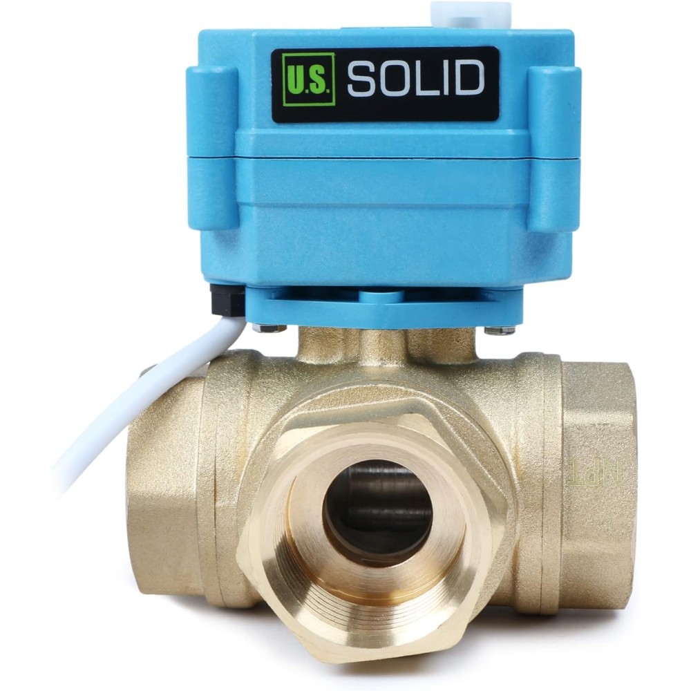 Valvola a 3 vie in ottone U.S. Solid A20-T25-B3-B, Vanone USS-MSV10017-G