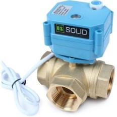 Brass 3-way szelep U.S. Solid A20- T25- B3- B, Vanone USS- MSV10017- G