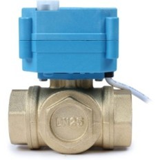 Brass 3-pot ventil U.S. Trdna A20-T25-B3-B, koritona USS-MSV10017-G