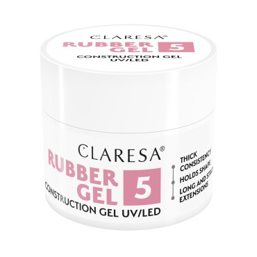 Gel construtor Claresa Rubber 5 45g