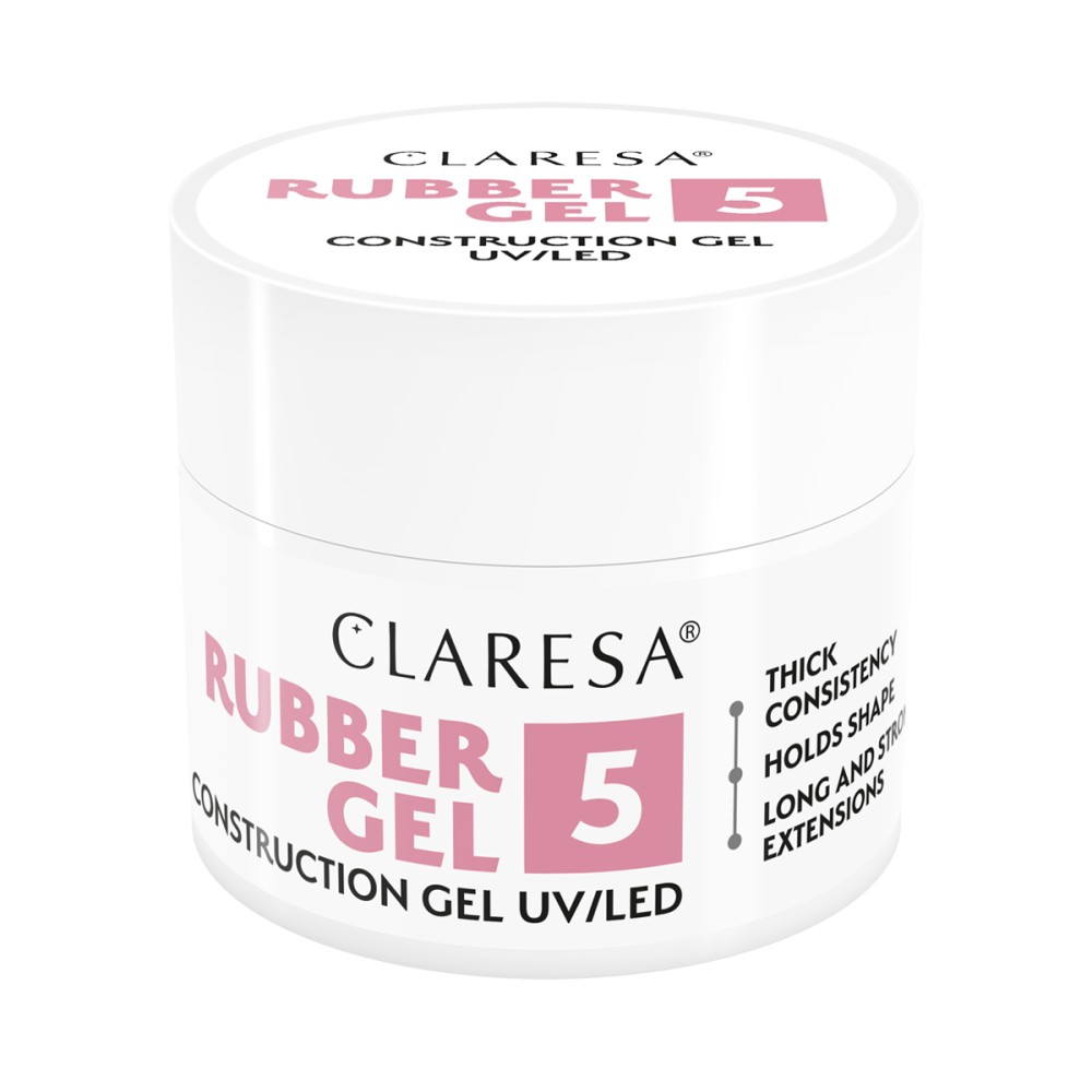 Gel construtor Claresa Rubber 5 45g