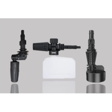 Kevsuvqin 100 Bar Battery Cleaner, 4000mAh, 10L, Sort, 6-W-1 Sprøjtehoved Brugt