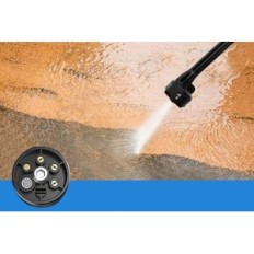 Kevsuvqin 100 Bar Batterie Nettoyant, 4000mAh, 10L, Noir, Tête de pulvérisation 6 W-1 utilisée