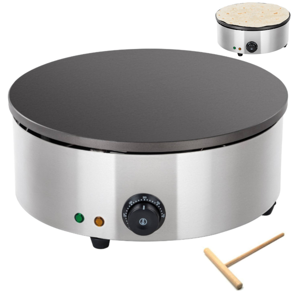 Panqueca redonda coberta com diâmetro de teflon 40 cm
