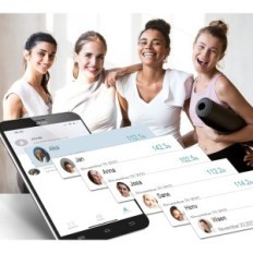 Mostrare il pavimento Lepulse P1 con pinza, fino a 180 kg, 24 profili